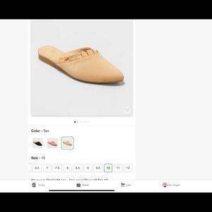 NWT and Box Target Dahlia Mules